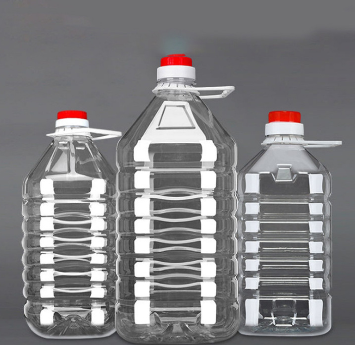Factory Supply 5L Transparent Plastic Bucket 5L Plastic Barrel Multi-Specification Oil Drum Oiler/Oil Bottle Barrel Wine Pot Wine Bottle