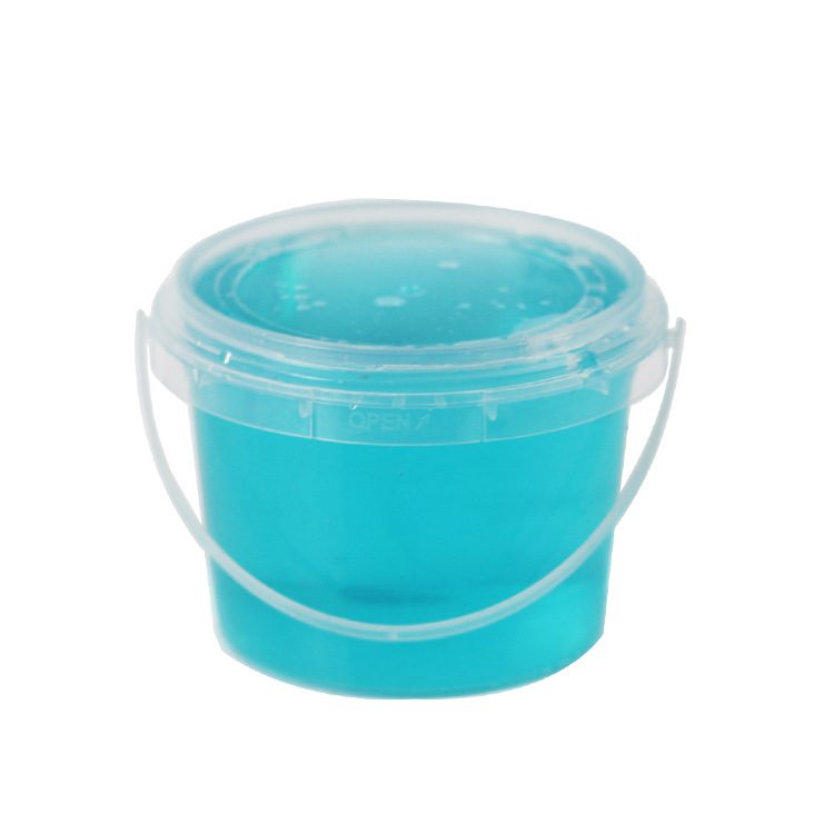 Factory Plastic Bucket Transparent Storage Bucket Packing Case Pp round Barrel Small Bucket with Lid Bucket Bucket Chemical Bucket