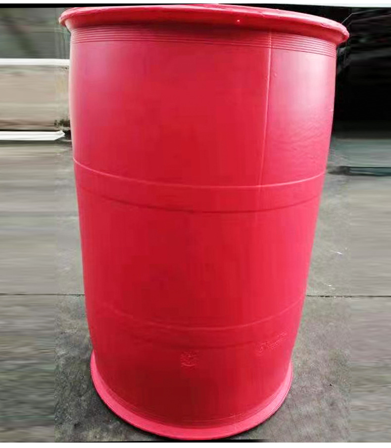 Food Grade Thick Plastic Bucket 200L Double Ring Plastic Barrel Red Chemical Bucket Gasoline Diesel Packing Case Wholesale Food Grade Thick Plastic Bucket 200L Double Ring Plastic Barrel Red Chemical Bucket Gasoline Diesel Packing Case Wholesale