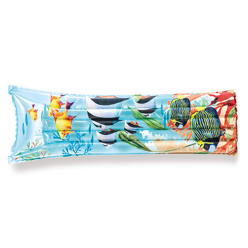 INTX Single Inflatable Floating Row Swimming Pool Seaside Adult Floating Bed Kids Swimming Air Cushion Customized Wholesale 59720 INTX Single Inflatable Floating Row Swimming Pool Seaside Adult Floating Bed Kids Swimming Air Cushion Customized Wholesale 59720