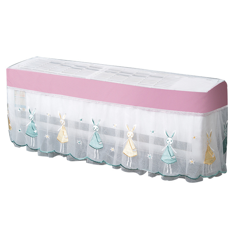 Lace Lace Air Conditioner Cover Hanging Little Swan Simple Always-on Household Dust Cover Bedroom Hanging Air Conditioner Cover