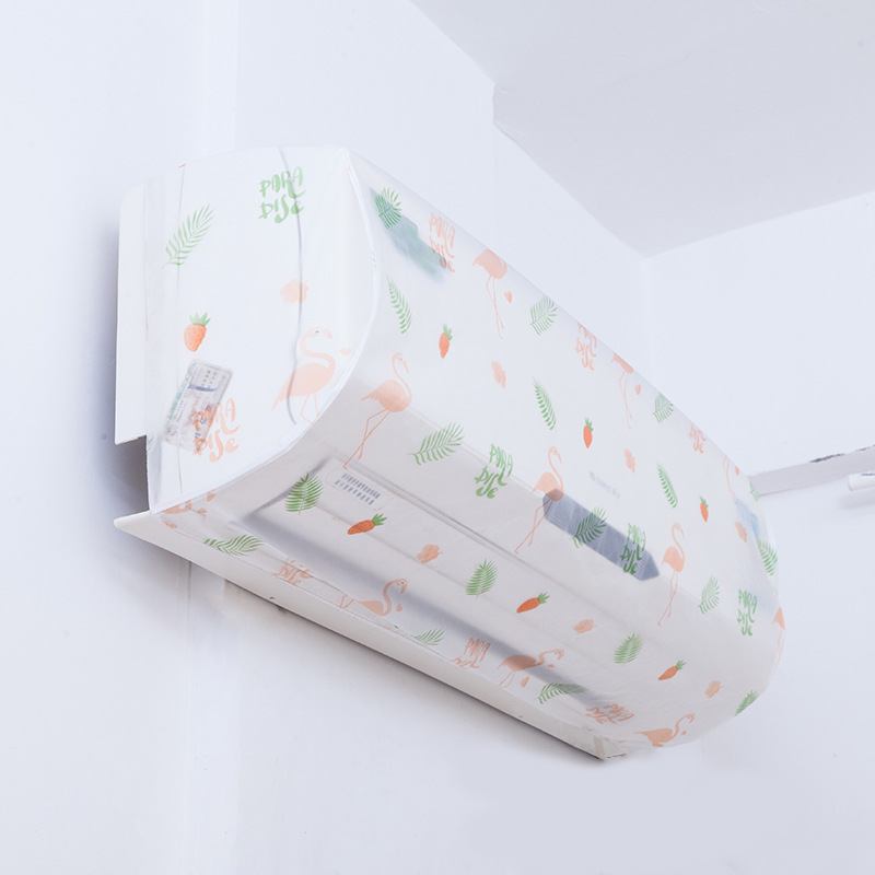 Wall-Mounted Air Conditioner Cover Household Bedroom All-Inclusive Air Conditioner Cover Simple Modern Hanging Air Conditioner Cover Dust Cover