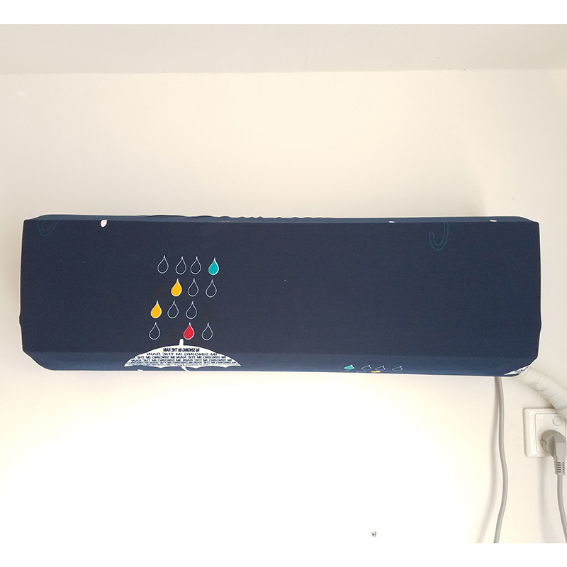 Wall-Mounted Air Conditioner Cover Household Bedroom All-Inclusive Air Conditioner Cover Simple Modern Hanging Air Conditioner Cover Dust Cover Universal