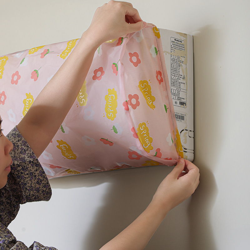 Air Conditioner Cover Bedroom Wall-Mounted Air Conditioning Dust Cover All-Inclusive Eva Air Conditioner Outer Phone Cover Dustproof Protective Cover