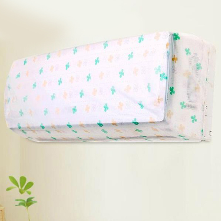 Printing Fashion Air Conditioning Dust Cover Air Conditioner Cover Wall-Mounted Elastic Air Conditioning Dust Cover a Multiple of 100