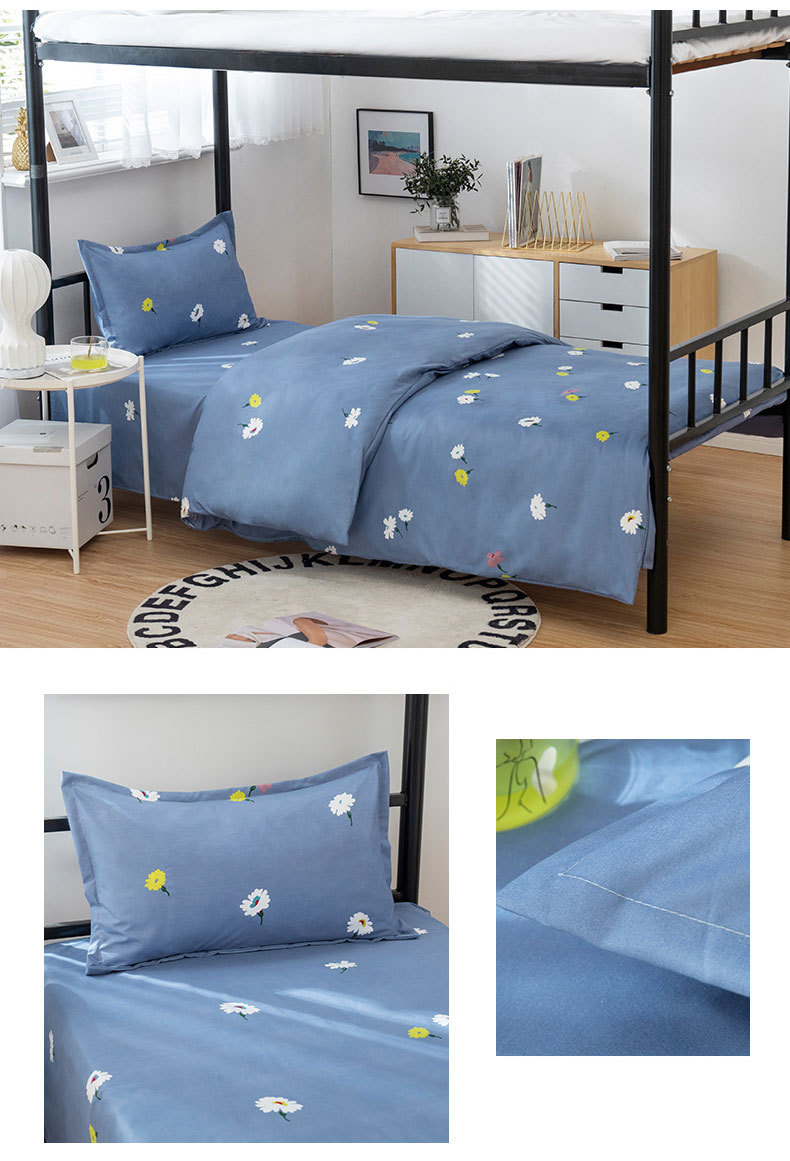 Student Three-Piece Set College Student Dorm Bedding Bed Air Conditioner Cover