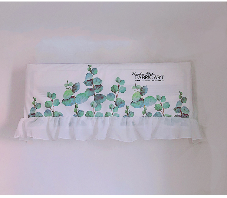 Hanging Air-Conditioner Cover Chiffon Confinement Cover Lengthened Windshield New Nordic Wall-Mounted Air Conditioner Cover Always-on