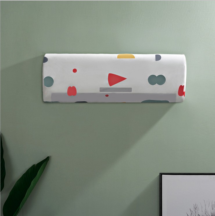 Wall-Mounted Air Conditioner Cover Household Bedroom All-Inclusive Air Conditioner Cover Simple Modern Hanging Air Conditioner Cover Dust Cover