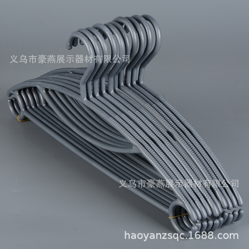 European-Style Adult Hanger Household Plastic Clothes Rack Children&#039;s Clothing Clothes Rack Non-Slip Clothes Hanger Wholesale