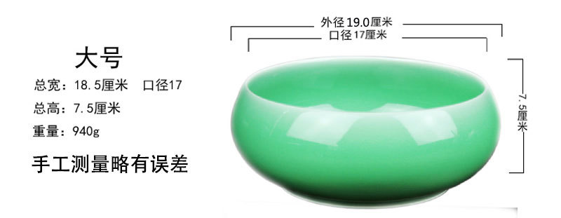 WritingBrush Washer Ashtray Ceramic Brush Tea Basin Calligraphy Materials Calligraphy WritingBrush Washer Kombucha Wash