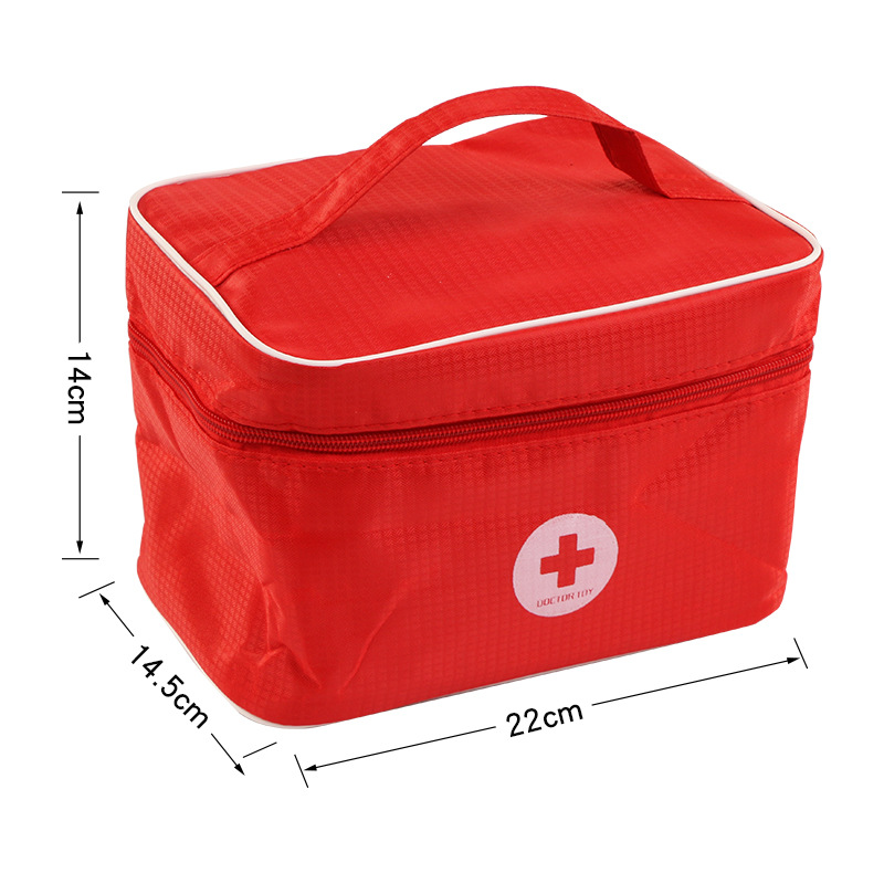 Children Play House Doctor Toy Set Educational Simulation Cloth Bag Medicine Box Simulation Nurse Injection First-Aid Kit
