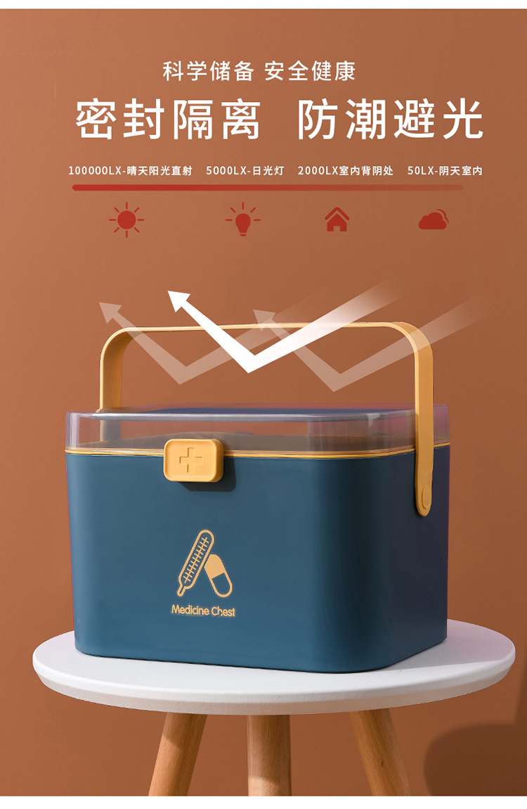 A113 Home Care Medicine Box Portable Large First Aid Medicine Box Household Plastic Medicine Cabinet Medicine Box Multi-Layer Medicine Storage Box A113 Home Care Medicine Box Portable Large First Aid Medicine Box Household Plastic Medicine Cabinet Medicine Box Multi-Layer Medicine Storage Box