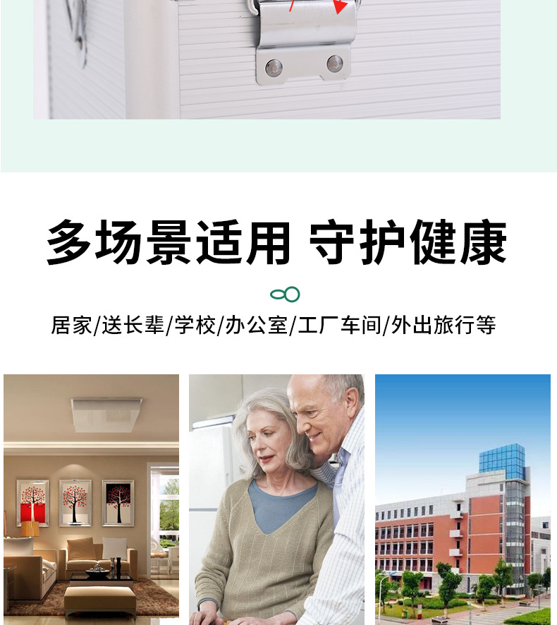 Aluminum Alloy Family Emergency First Aid Medicine Box Household Portable First-Aid Kit Set Drug Storage Small Medicine Box Set