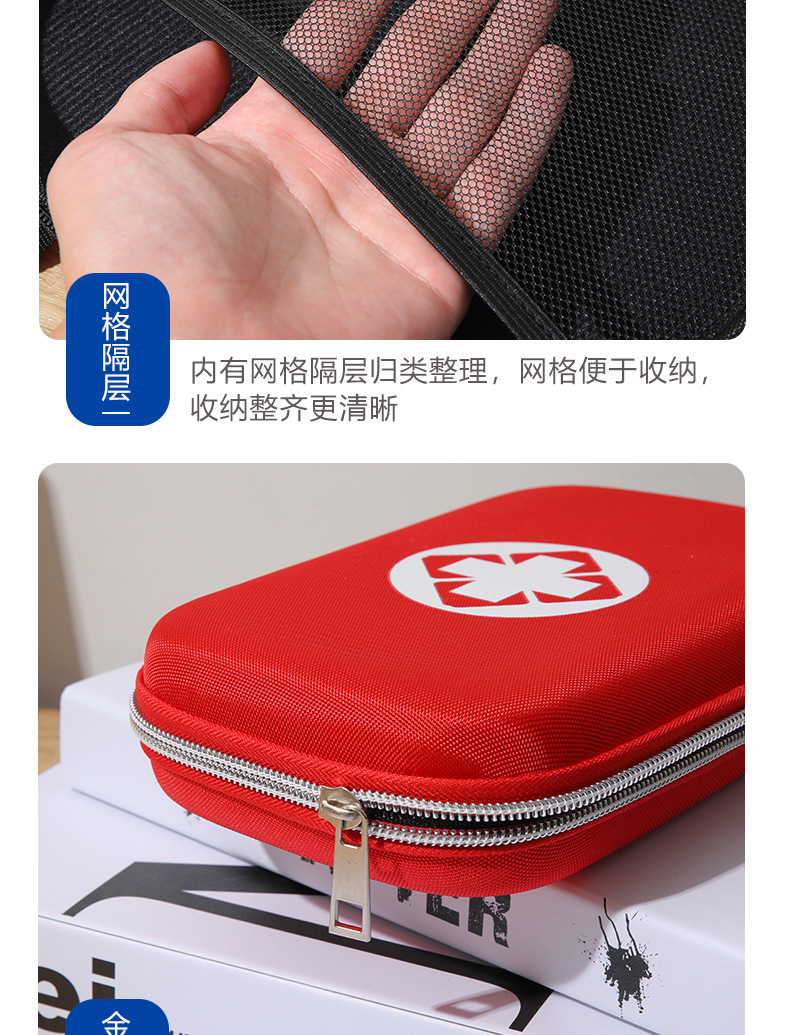 Wholesale Eva Epidemic Prevention Package Family Emergency First Aid Kits Outdoor Travel Emergency Package Car Drug Storage Health Package