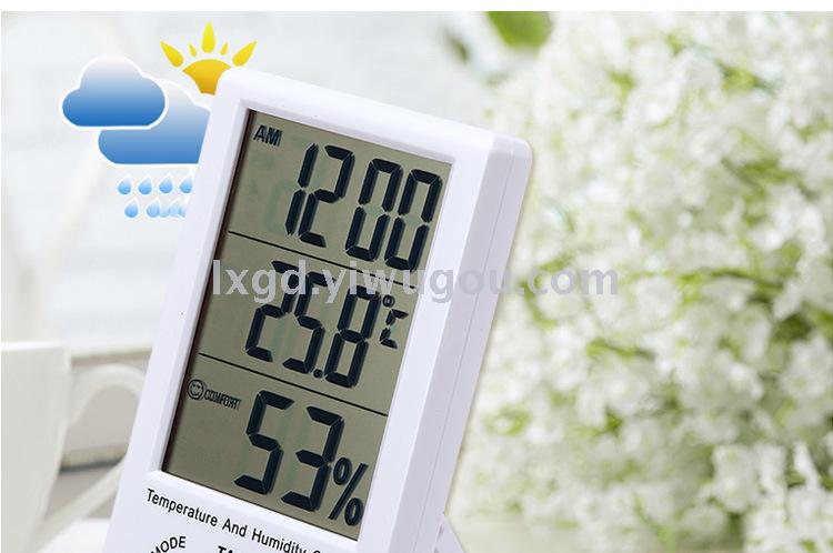 Ta308 Multifunctional Indoor Temperature and Humidity Time Clock Large Screen Hygrometer Electronic Digital Hygrothermograph Ta308 Multifunctional Indoor Temperature and Humidity Time Clock Large Screen Hygrometer Electronic Digital Hygrothermograph