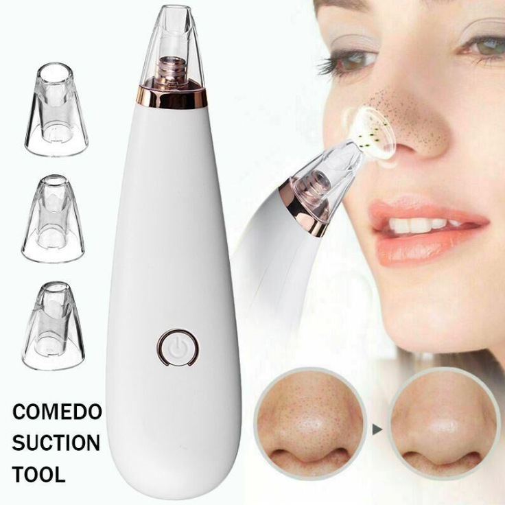 Cross-Border Electric Pore Cleaner Facial Cleansing Massage Beauty Blackhead Removal Device Blackhead Removing Pore Acne Treatment