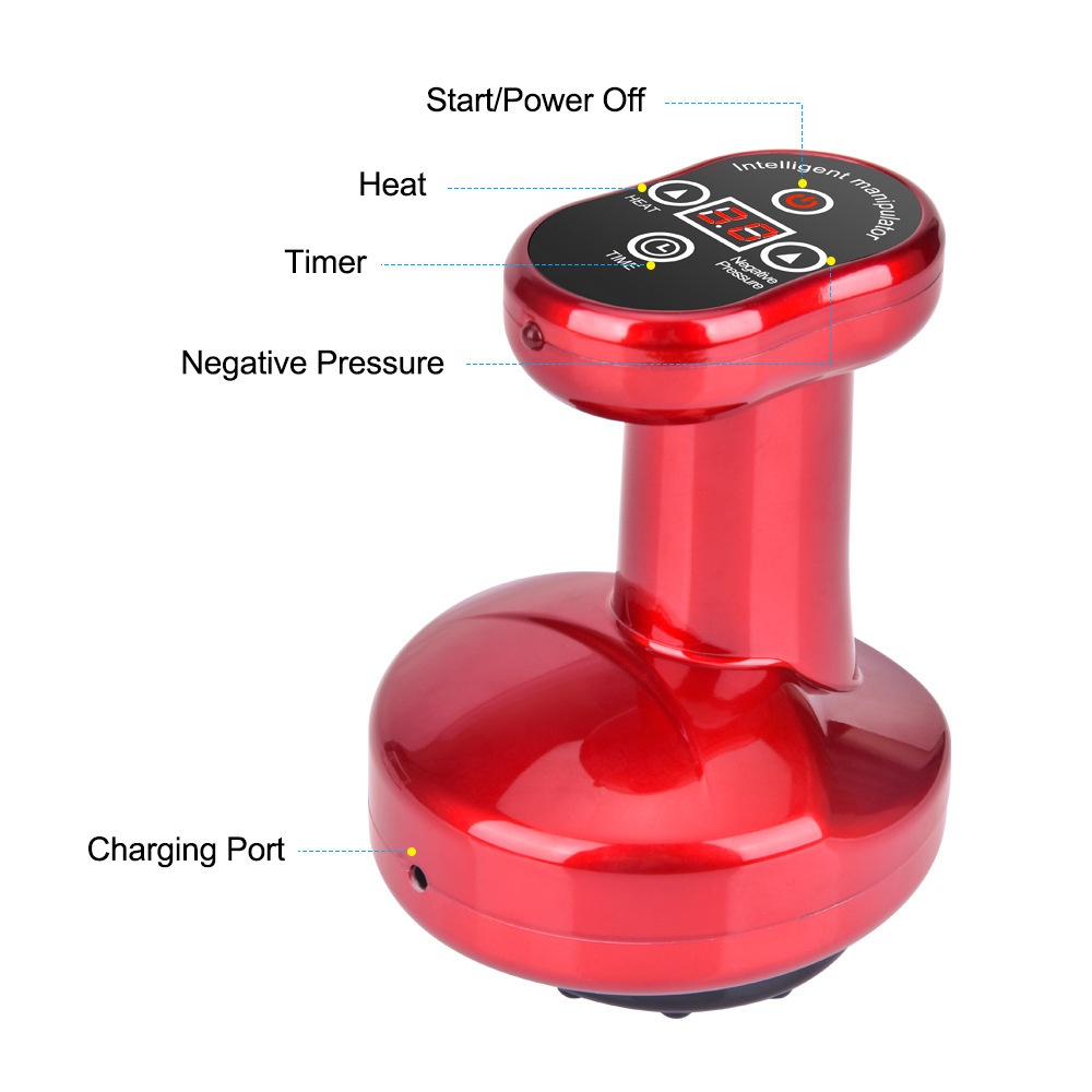 Negative Pressure Electric Gua Sha Scraping Massager Gua Sha Scraping Device Heating Physiotherapeutic Instrument Massage Instrument Gravity Operator Health Instrument Cupping Device Negative Pressure Electric Gua Sha Scraping Massager Gua Sha Scraping Device Heating Physiotherapeutic Instrument Massage Instrument Gravity Operator Health Instrument Cupping Device