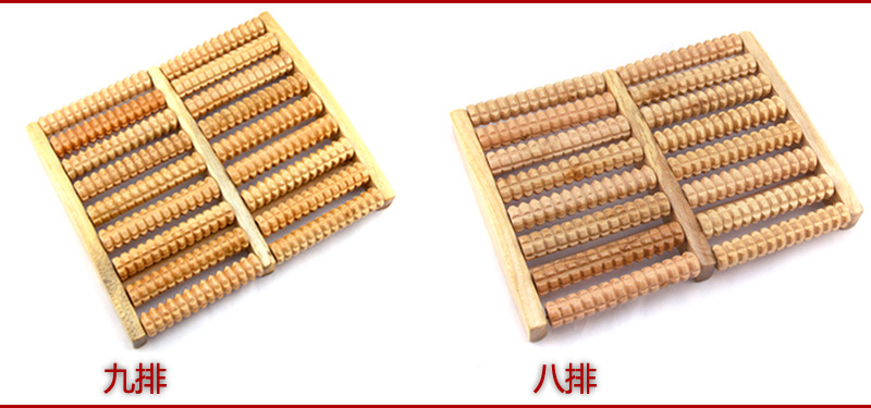 Factory Direct Sales Natural Wooden Reflexology Foot Massager Foot Massage Device Wooden Six-Row Roller Massager Wholesale Factory Direct Sales Natural Wooden Reflexology Foot Massager Foot Massage Device Wooden Six-Row Roller Massager Wholesale