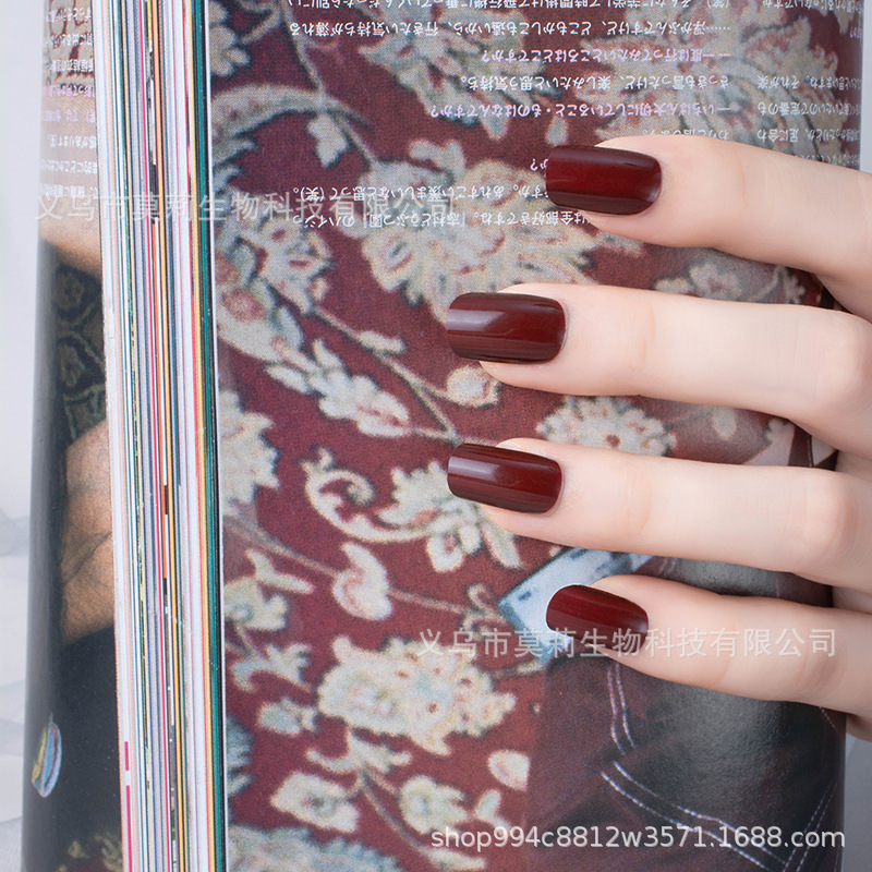 Cross-Border Hot Selling Baking-Free Nail Polish Quick-Drying Long Lasting and Does Not Fade Non-Peeling White Nail Polish Nail Polish