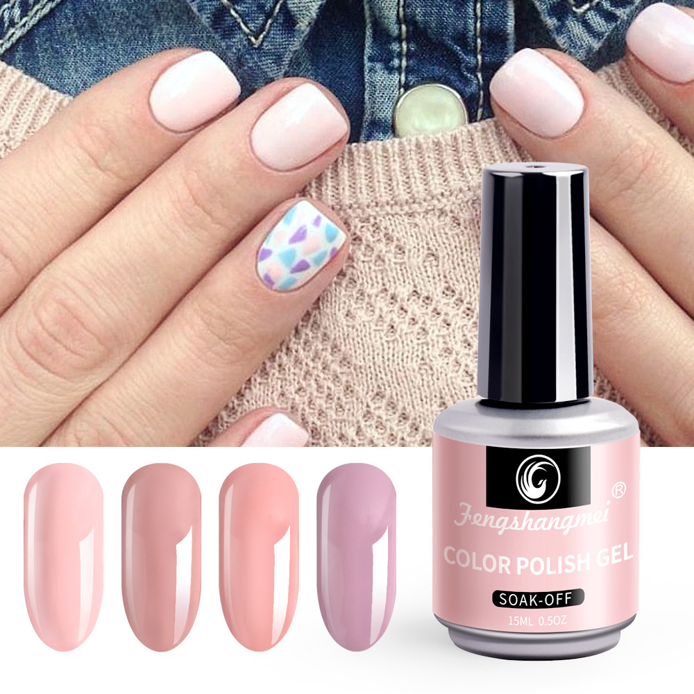 Fashion beauty factory direct sales of 15ML three-step nail polish glue genuine QQ nail polish glue can remove nail polish glue