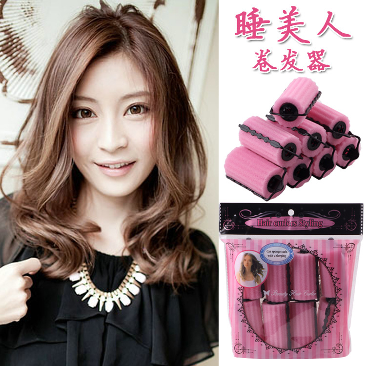 Factory Direct Sales Sponge Hair Curler Hair Curlers Sleeping Beauty Does Not Hurt Hair Curlers Curly Hair Sponge Hair Roller Curler
