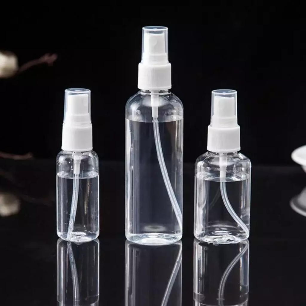 Portable Subpackaging Bottles Cosmetic Bottle Travel Buckle Spray Bottle Cleansing Water Small Spray Bottle Pet Lotion Pump