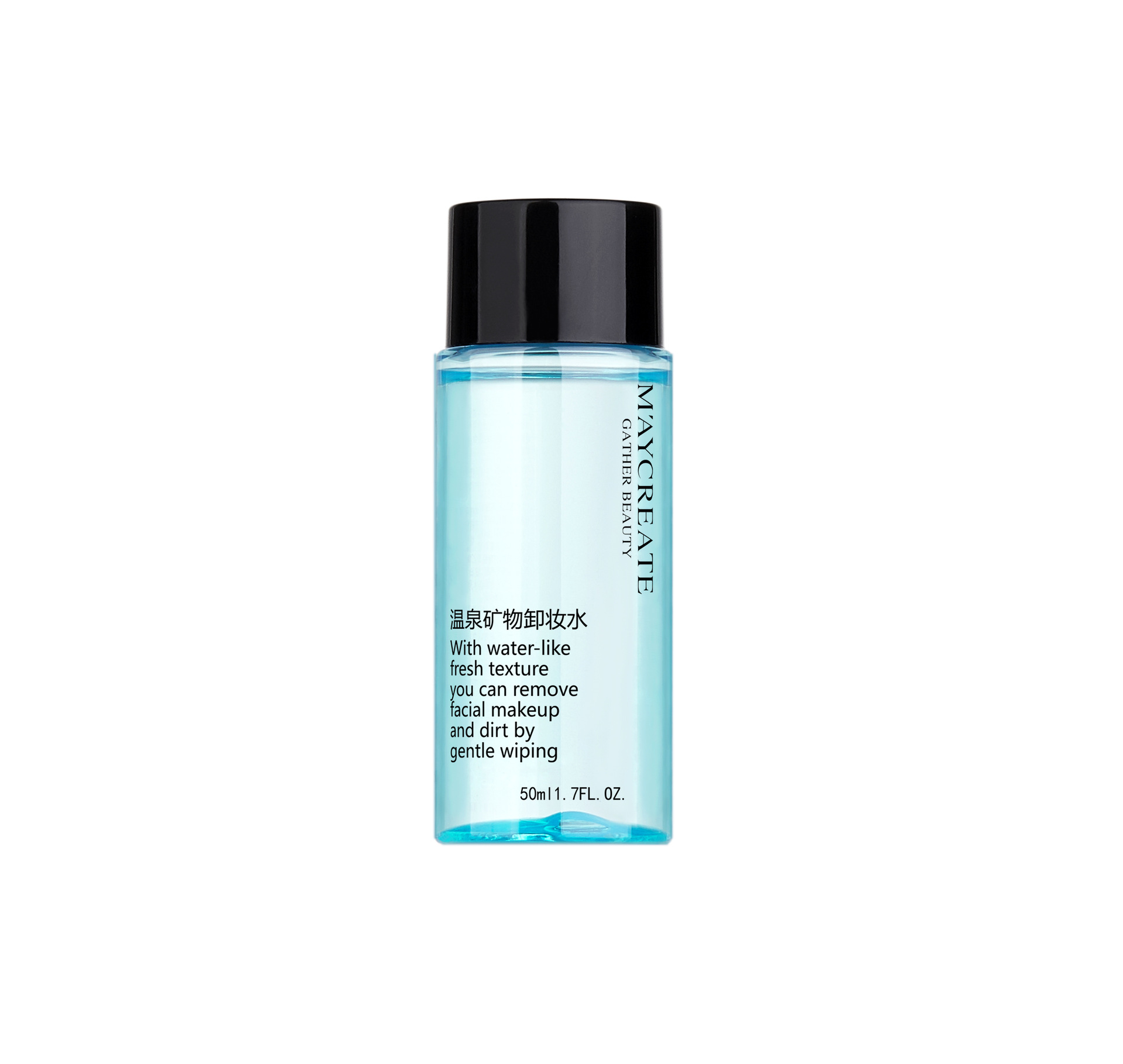 M'AYCREATE Cleansing Water 50ml Facial Gentle Deep Cleansing Eye and Lip Makeup Remover Light Makeup Cleansing Water M'AYCREATE Cleansing Water 50ml Facial Gentle Deep Cleansing Eye and Lip Makeup Remover Light Makeup Cleansing Water