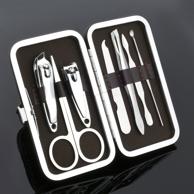 Special Offer Nail Scissors 7-Piece Set Stainless Steel Nail Clippers Multi-Functional Beauty Manicure Fingernail Maintenance Kit Customizable Logo Special Offer Nail Scissors 7-Piece Set Stainless Steel Nail Clippers Multi-Functional Beauty Manicure Fingernail Maintenance Kit Customizable Logo