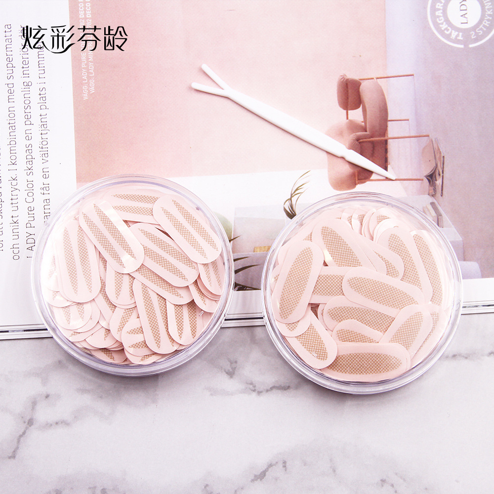 Colorful Fenling Lace Double Eyelid Stickers Glue-Free Shaping Waterproof Eye Beauty Tape Invisible Stickers Beauty Stickers Double Eyelid Stickers