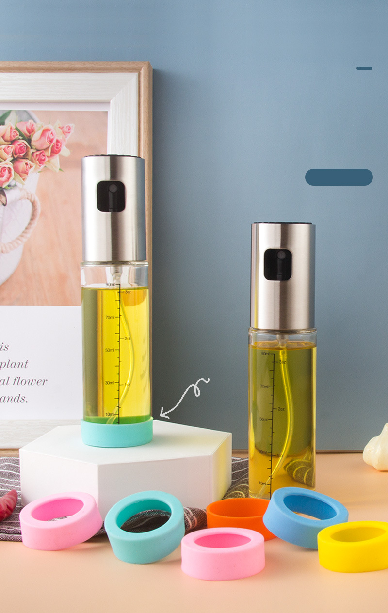 304 stainless steel spray bottle pneumatic barbecue kitchen cooking oil spray olive oil spray control oil pot 304 stainless steel spray bottle pneumatic barbecue kitchen cooking oil spray olive oil spray control oil pot
