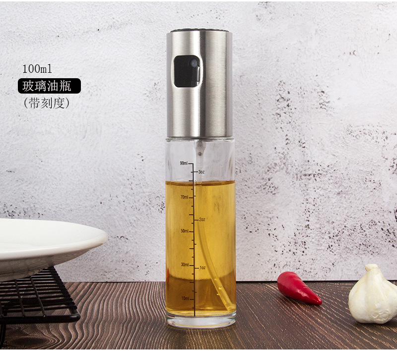 304 stainless steel spray bottle pneumatic barbecue kitchen cooking oil spray olive oil spray control oil pot 304 stainless steel spray bottle pneumatic barbecue kitchen cooking oil spray olive oil spray control oil pot