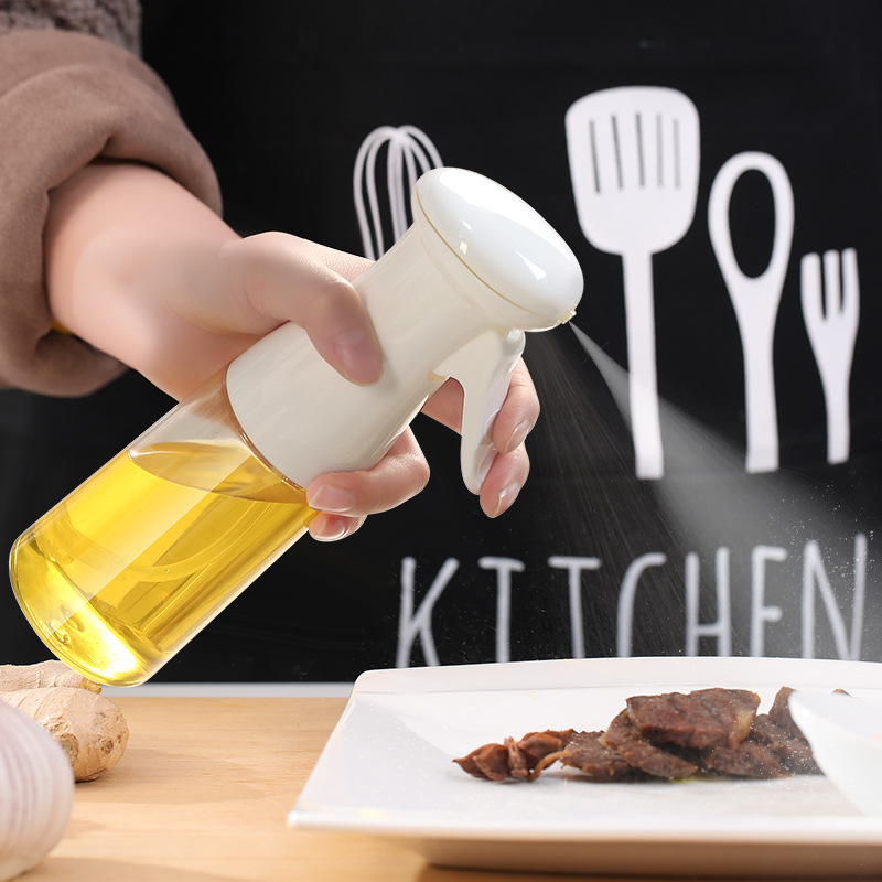 The new Japanese cooking oil spray bottle olive oil spray bottle whole oil spray bottle leakproof oil bottle crossborder