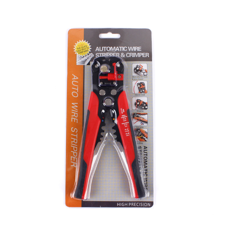  Multi-Function Electricians&#039; Pliers Automatic Wire Stripping Pliers Wire Stripping Pressed Jointing Wire Pliers 