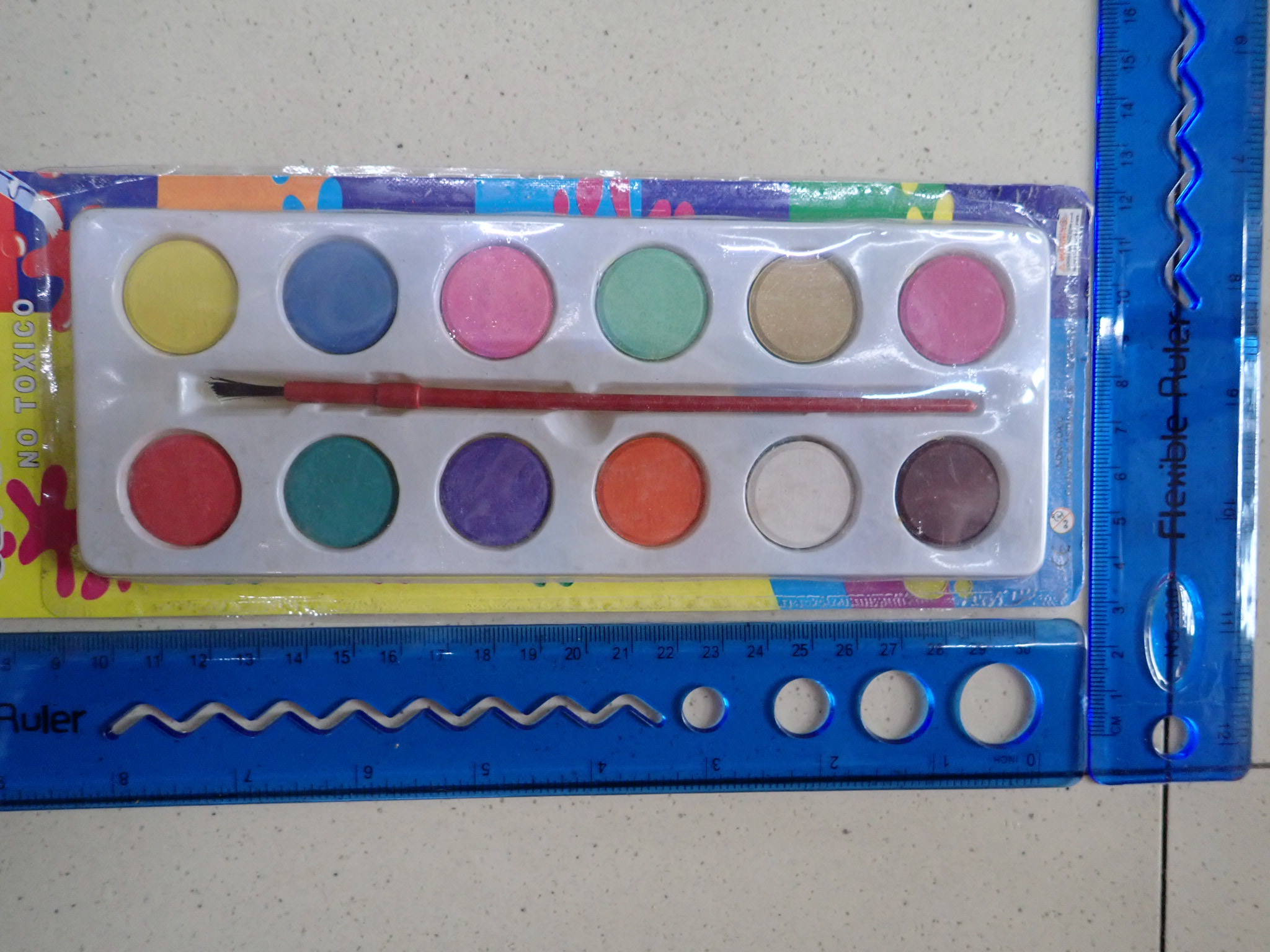 Watercolor Pressed Powder Set 6 Colors 8 Colors 12 Colors 16 Colors 18 Colors 24 Colors Watercolor Powder Non-Toxic Watercolor Powder