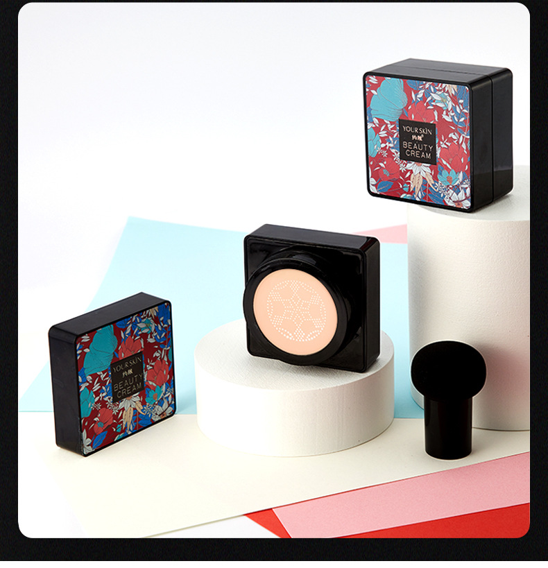 Tiktok Same Style 2021 New about Skin Collagen Cream Mushroom Cushion BB Cream Concealer Water Sense Long-Lasting Cosmetics Hair Generation Tiktok Same Style 2021 New about Skin Collagen Cream Mushroom Cushion BB Cream Concealer Water Sense Long-Lasting Cosmetics Hair Generation