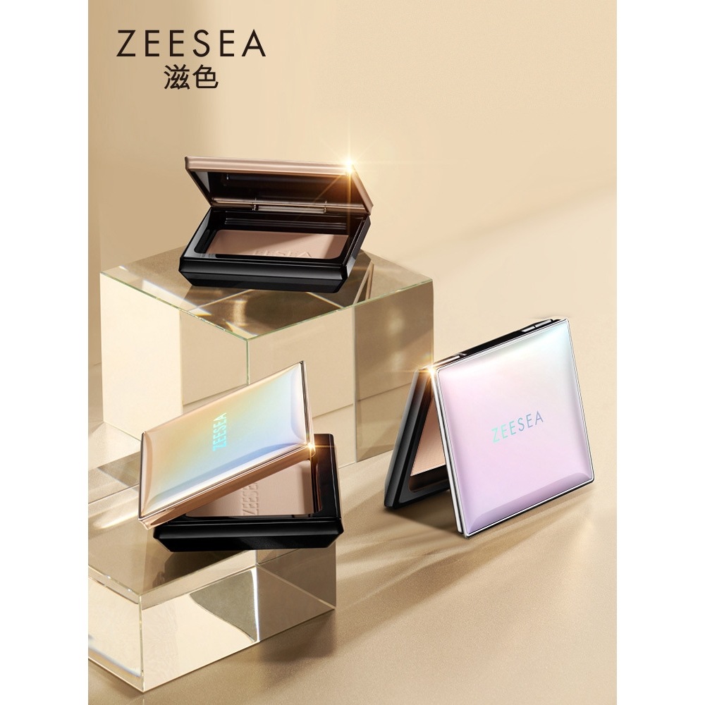 Zesea ZEESEA Egypt Powder Finishing Powder Face Powder Waterproof Sweat-Proof Smear-Proof Makeup Oil Control Concealer Beauty Authentic