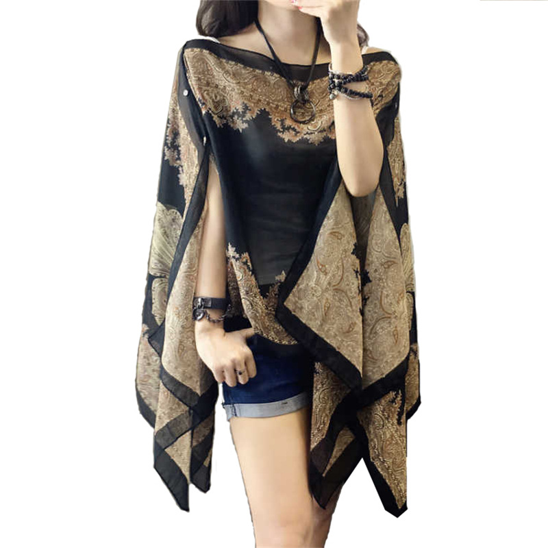 Sunprotective clothing for women&#039;s wear long thin coat Korean version long sleeve chiffon garment large size sunscreen