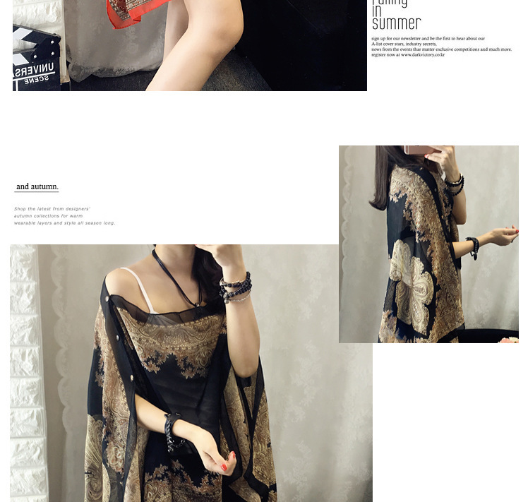 Sunprotective clothing for women's wear long thin coat Korean version long sleeve chiffon garment large size sunscreen Sunprotective clothing for women's wear long thin coat Korean version long sleeve chiffon garment large size sunscreen