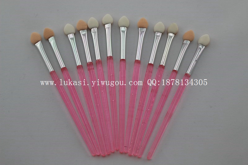 Eye Shadow Applicator ,Eye tip applicator ,Sponge Eye shadow stick, Eye shadow foam applicator, Eye shadow brush, Eye shadow Sponge Applicator－LY5006