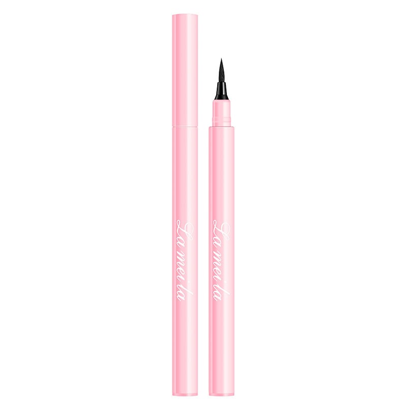 Brand Pink Eyeliner Novice Female Not Smudge Beginner Waterproof Mascara Body Fluid Pen Long Lasting Fadeless Manufacturer
