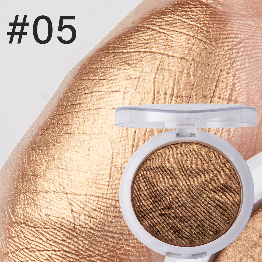 Han Daiyan Cross-Border Makeup Monochrome Diamond Baked Powder Polarized Highlight Powder Long-Lasting Brightening Finishing Shading Highlight Powder Powder