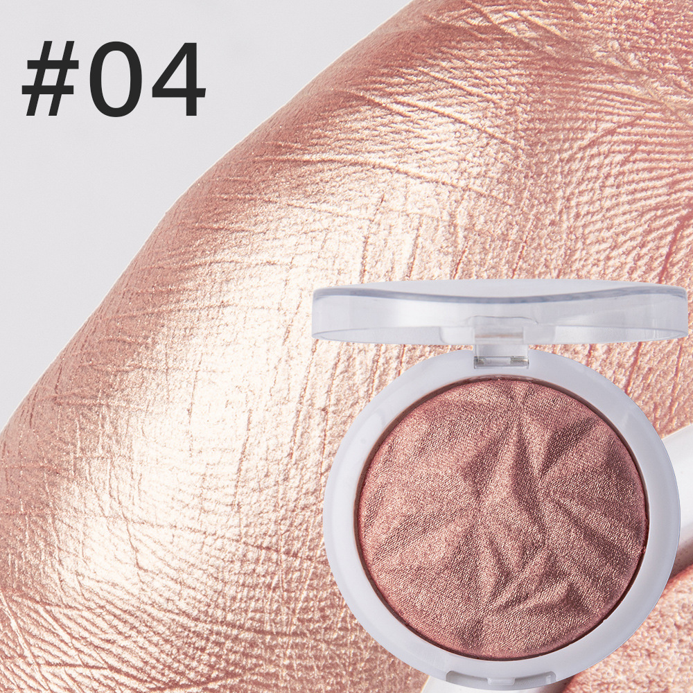 Han Daiyan Cross-Border Makeup Monochrome Diamond Baked Powder Polarized Highlight Powder Long-Lasting Brightening Finishing Shading Highlight Powder Powder