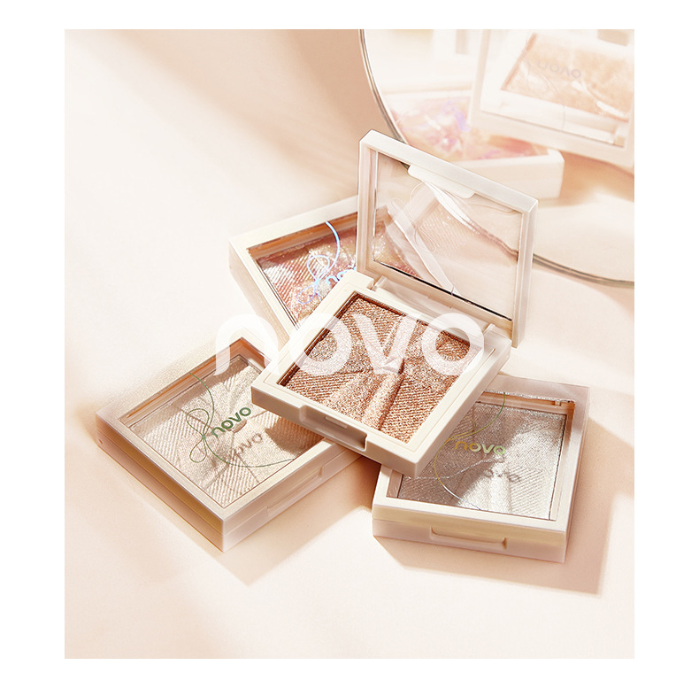 Novo Bowknot Clear Highlight Powder Delicate Brightening Skin Color Waterproof Sweat-Proof Long-Lasting Apple Zone Bang Bang Three-Dimensional