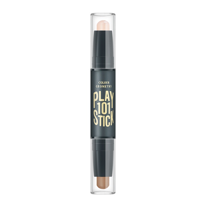 Highlight Contour Stick Female Dual Head Dual-Use Nose Shadow Repair Highlight Powder Concealer Shadow Small V Face Factory Direct Supply