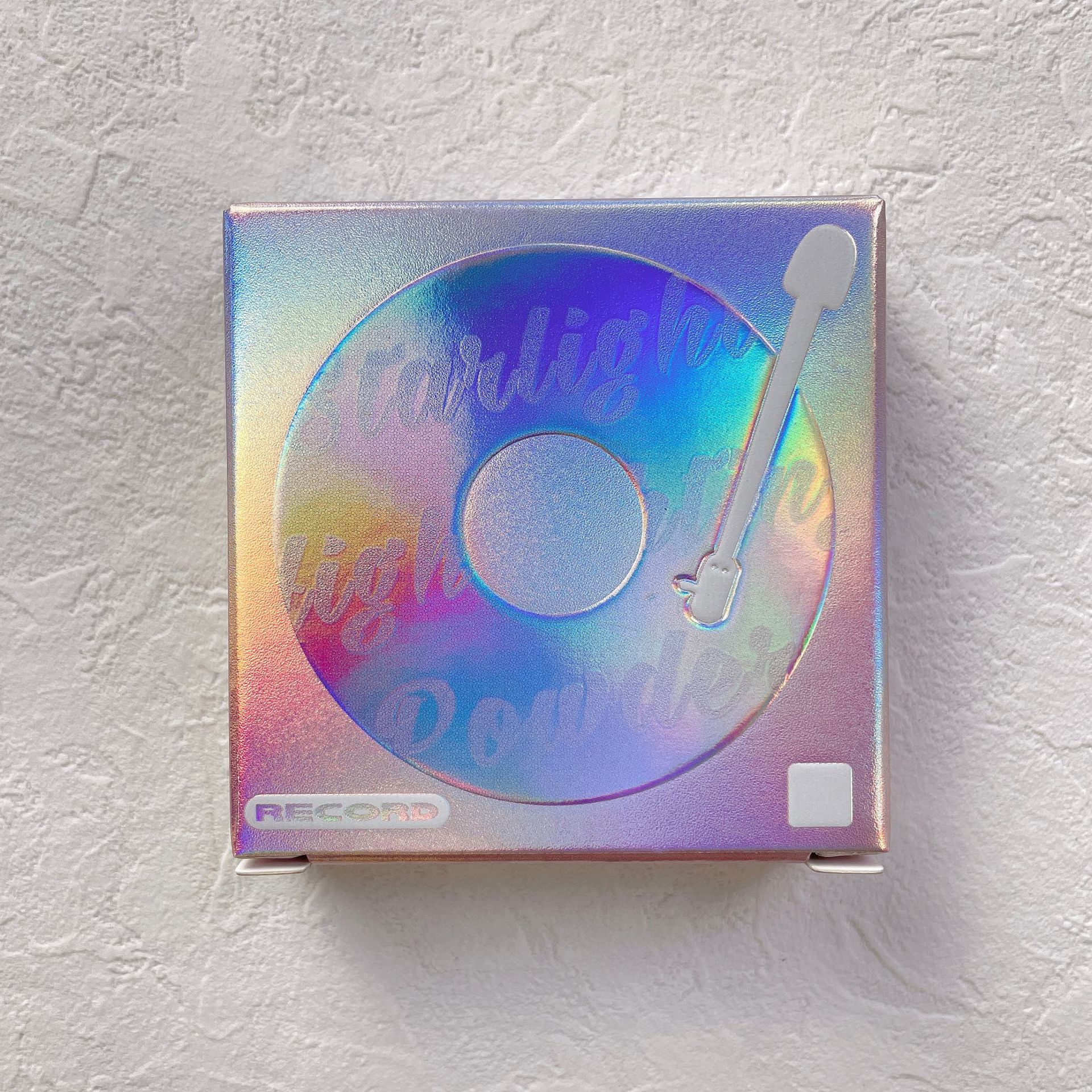 CVZ Record Monochrome Highlight Powder Donut Mashed Potatoes High Gloss Diamond Glitter Contour Compact Body Thin and Glittering Brightening