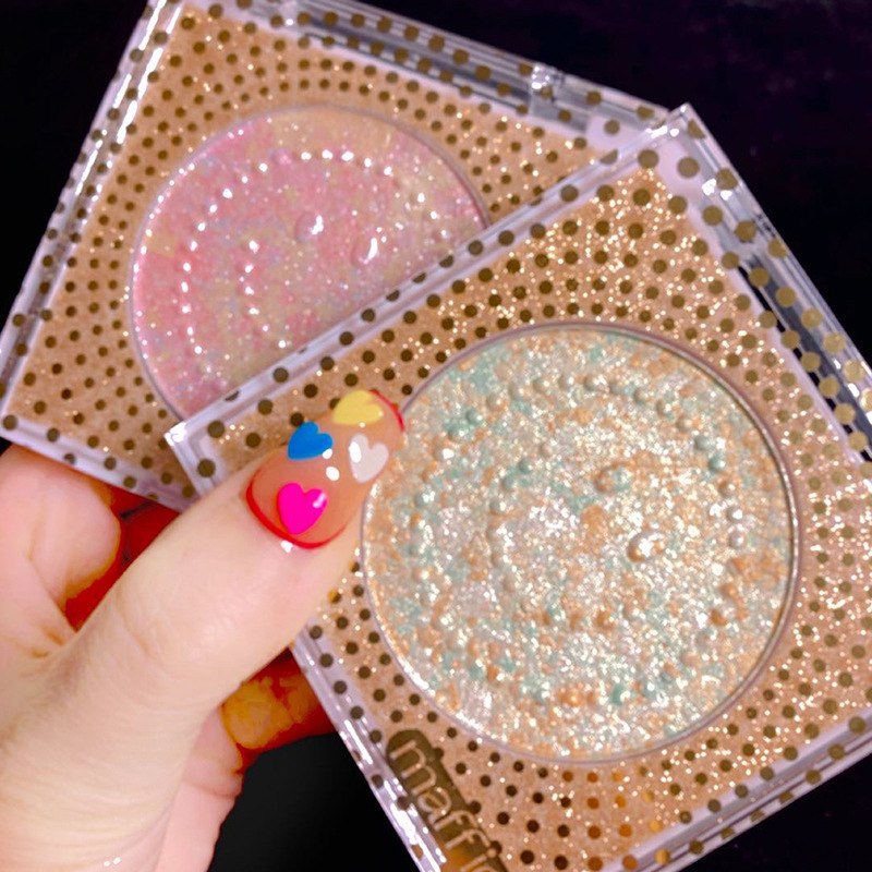 Maffick Maffick Yue Zi Highlight Powder Smiley Face Repair Highlighting Powder Thin and Glittering Beginner Brightening Hair Generation
