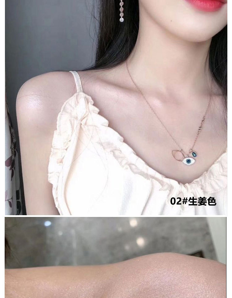 M6005 Diamond Highlight Powder MINSHZEE Contour Compact Brightening Powder Fairy Mashed Potatoes Shimmering Powder Shimmer Unicorn
