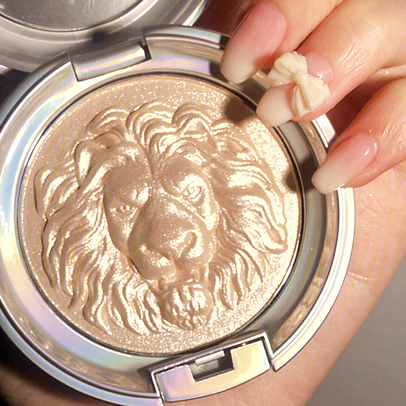 Original Painter Highlight Powder Glitter Brightening Natural Three-Dimensional Nose Shadow Side Shadow Relief Lion Ginger Highlight Contour Compact