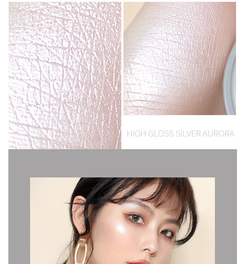 Original Painter Highlight Powder Glitter Brightening Natural Three-Dimensional Nose Shadow Side Shadow Relief Lion Ginger Highlight Contour Compact