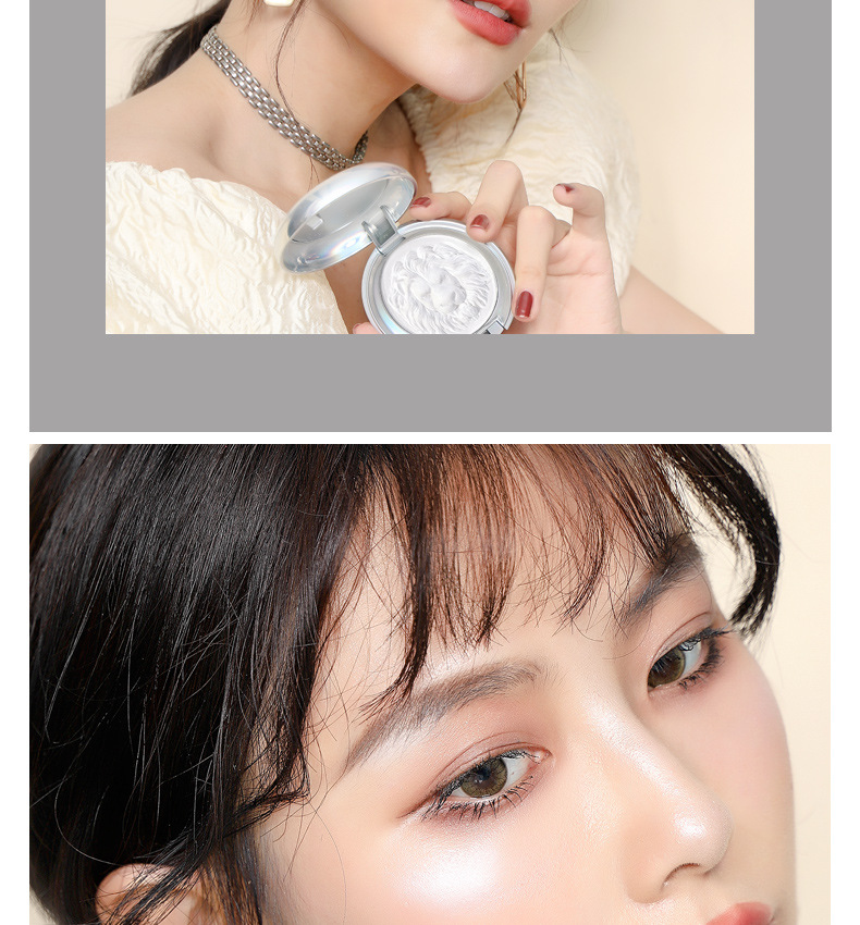 Original Painter Highlight Powder Glitter Brightening Natural Three-Dimensional Nose Shadow Side Shadow Relief Lion Ginger Highlight Contour Compact